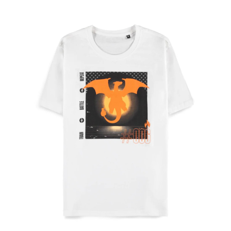 Difuzed Pokémon - Charizard Men's Short Sleeved T-shirt - L - تي-شيرت